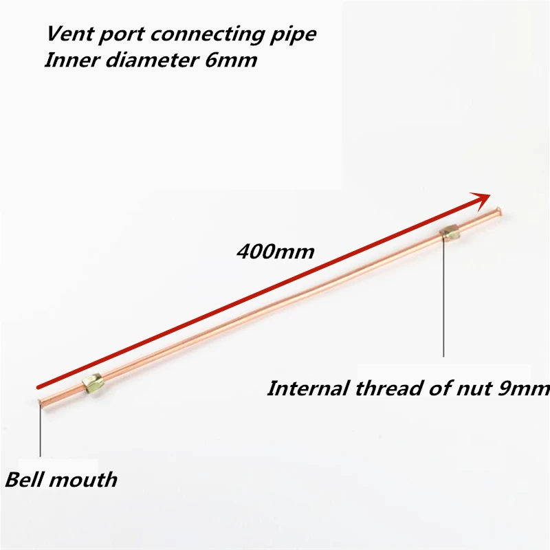 1 шт. воздушный компрессор алюминиевая трубка насос обратный клапан медная труба