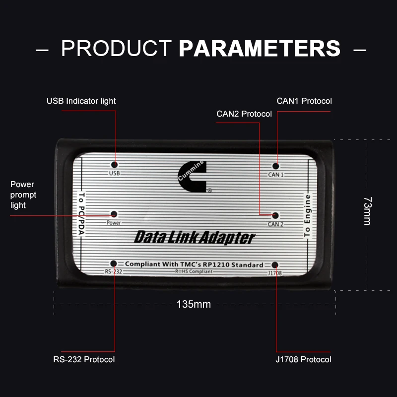 A ++ quali Встроенный 6 адаптер передачи данных сканер сверхмощный Полный 8 кабель
