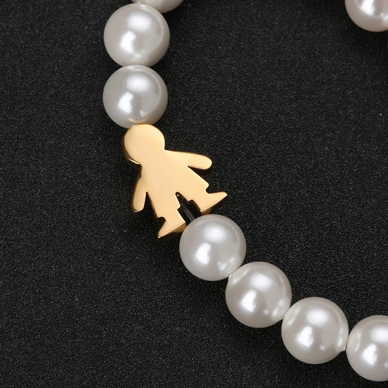 Бесплатная гравировка пользовательское имя натурального пресноводного жемчуга