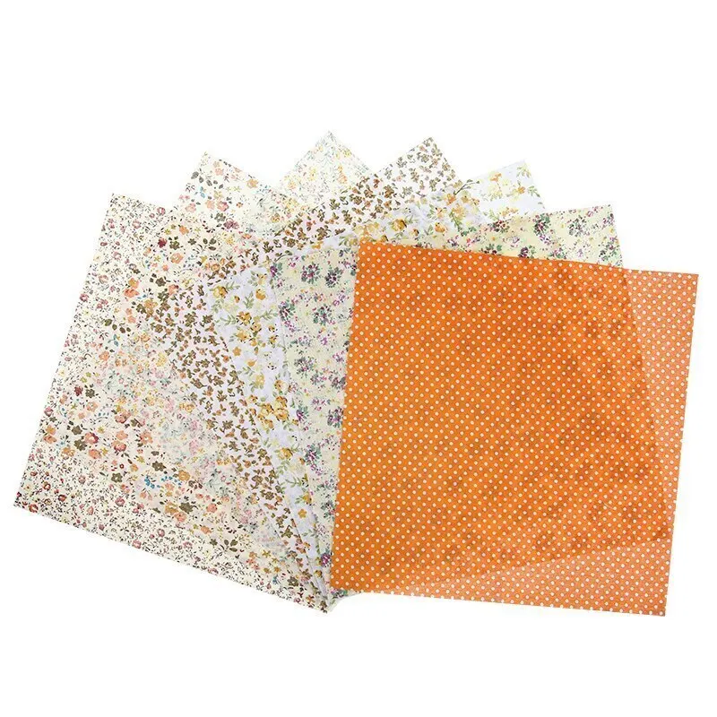 7 шт. DIY Рисунок ассорти с цветочным принтом детское платье в стиле пэчворк