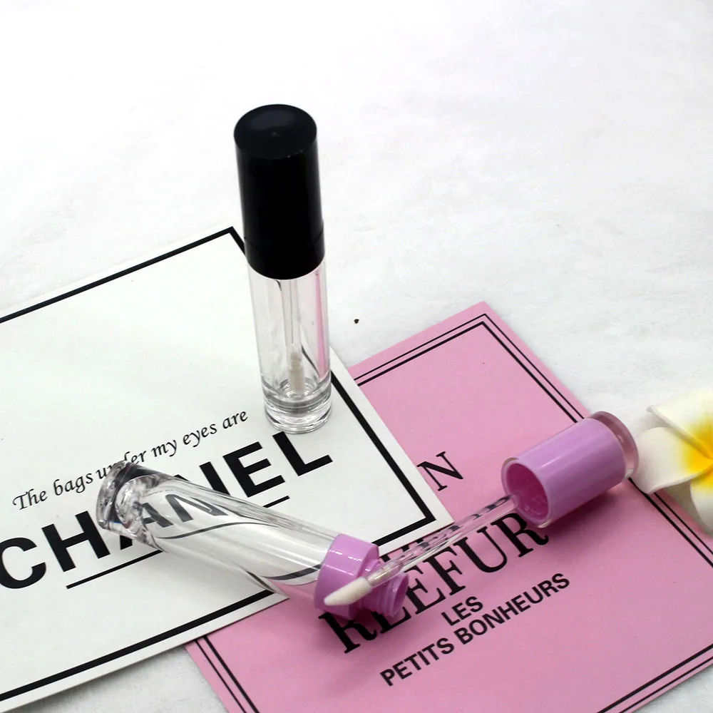 Высококачественный прозрачный пластиковый блеск для губ 8 мл пустые трубки