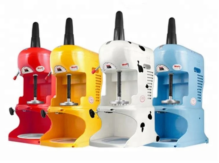 

Shredding Snow Cone Maker Machine Portable Hand Crank Manual Ice Crusher