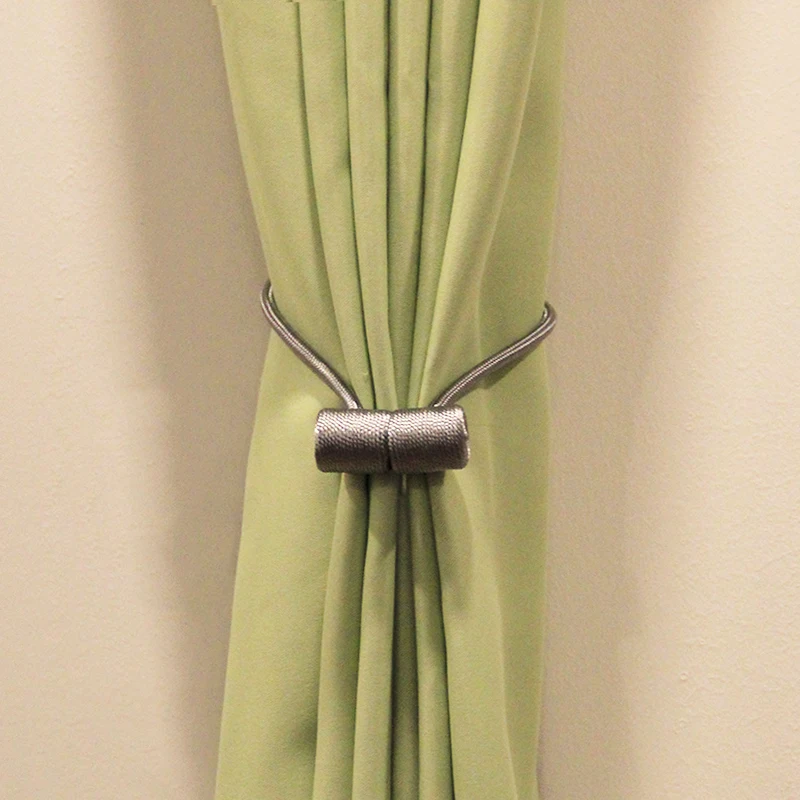 Магнитный подхват для штор декоративные аксессуары окон держатель из полиэстера