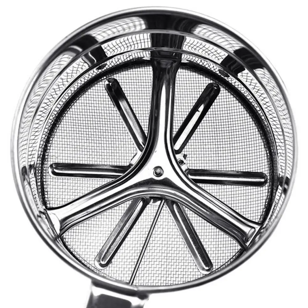 80%HOTStainless Steel Powder Flour Sieve Cup Mesh Strainer Baking Kitchen Gadget Tool | Дом и сад