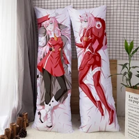 anime dakimakura darling in the franxx zero two body pillow cover case cosplay hugging pillowcase