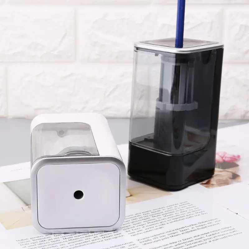 

Настольная Автоматическая электрическая точилка для карандашей с сенсорным выключателем, американская вилка, офисные и школьные принадле...