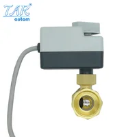 TAR  1/2“ 3/4” 1“ series three wire two control electric ball valve with signal feedback manual electromagnetic switch water