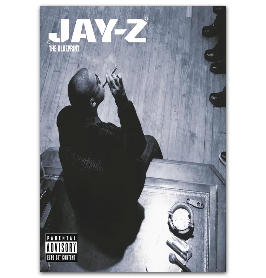 GX165 Jay Z The чертеж альбомный чехол в стиле рэп хип хоп для музыки картина на заказ