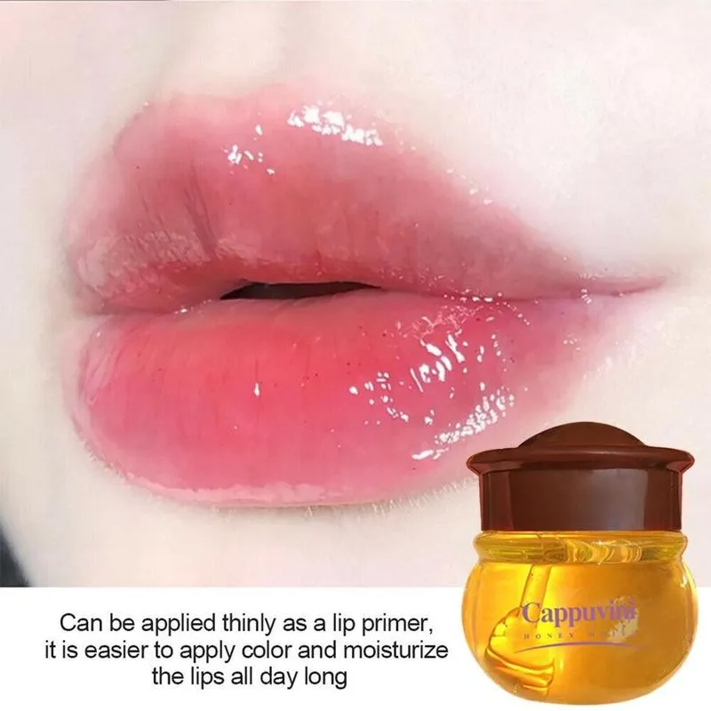 

4ml Bee Lip Mask Moisturizing Silky Propolis Lip Mask Repair Lip Night Repair Little Bee Jar Lip Mask