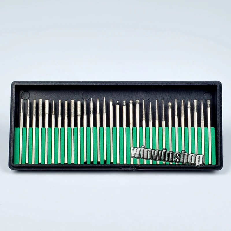 30 шт. стоматологическое лабораторное оборудование алмазных боров (мукомолы