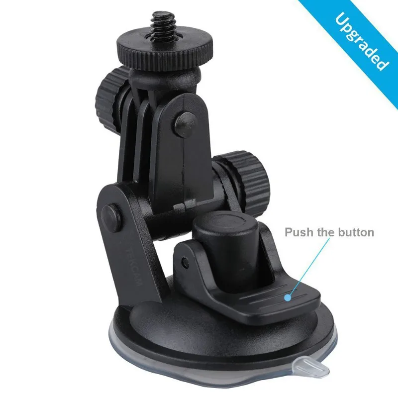 Кронштейн на присоске со спортивной камерой автомобильное зарядное устройство