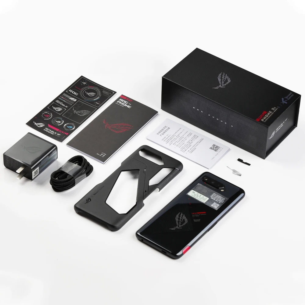 asus rog phone 5s5s pro 5g gaming phone 6 78 144hz display snapdragon 888 plus 6000mah fast charging 65w rog 5s smartphone free global shipping