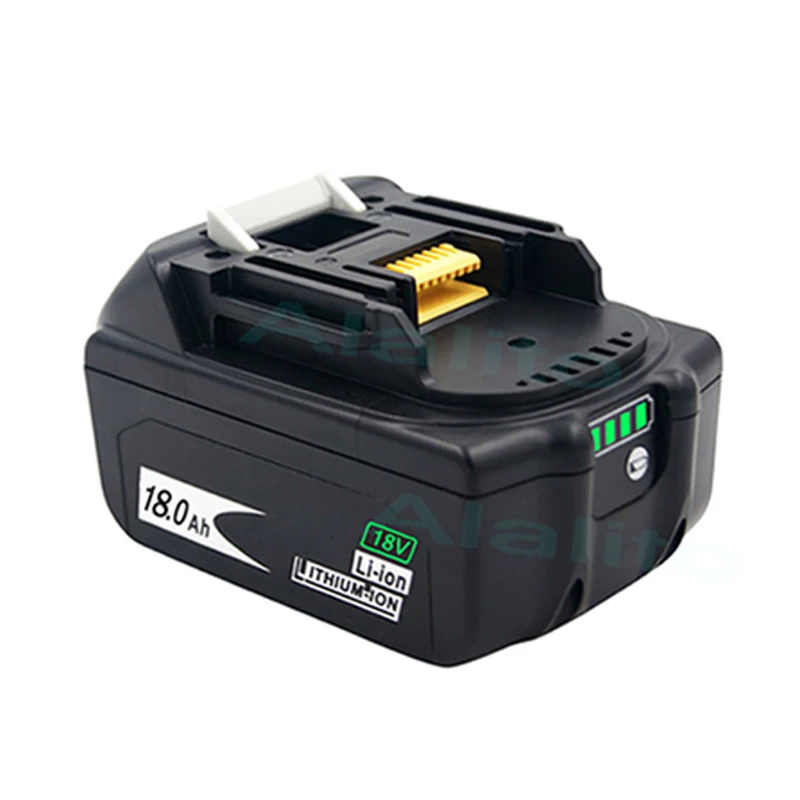 Сменный аккумулятор BL1860B 18 в 18000 мАч для Makita BL1850B BL1860 BL1840 BL1815 Аккумуляторная дрель
