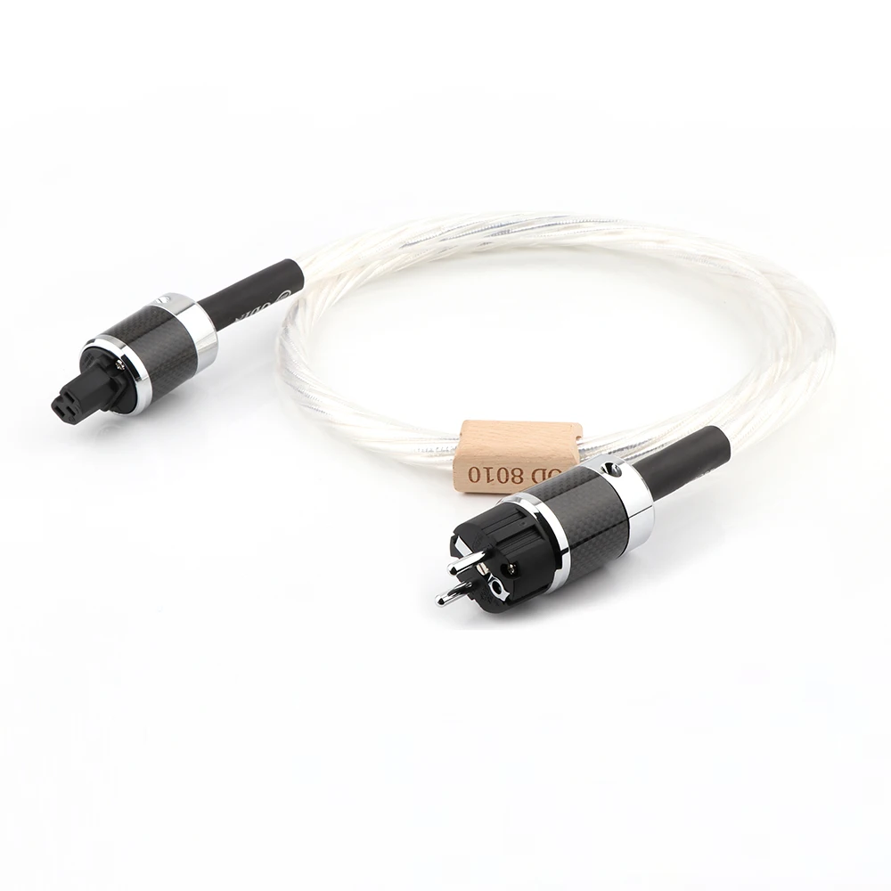 

Hifi Nordost Odin Reference Power Cable Cord 1m EU Plug Audio Power Cable，FER Schuko Power Cord Amplifier CD Player Power Cord