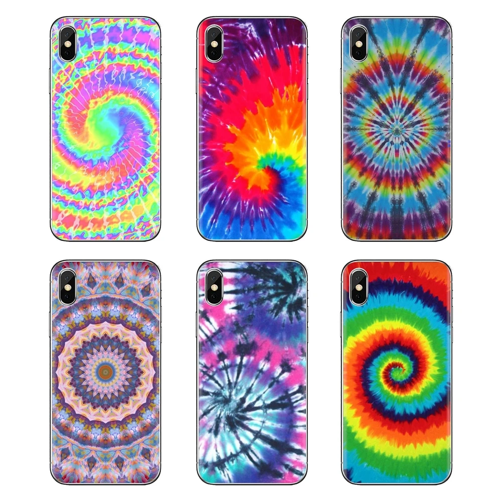ТПУ чехол Tye Dye Tie-dye хиппи монахи Lent для huawei P Smart Y6 P8 P9 P10 Plus Nova P20 Lite Pro Mini 2017 SLA-L02 SLA-L22 2i