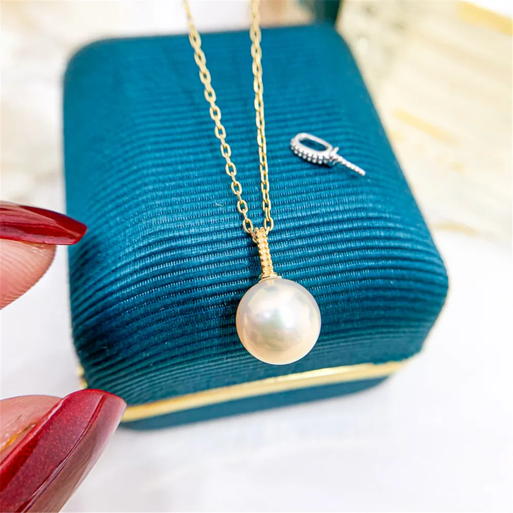 

1pcs Pendant Clip Clasp Melon Seeds Buckle Connector 925 Sterling Silver Charm Bail Pearl Jewelry Findings DIY Jewelry Component