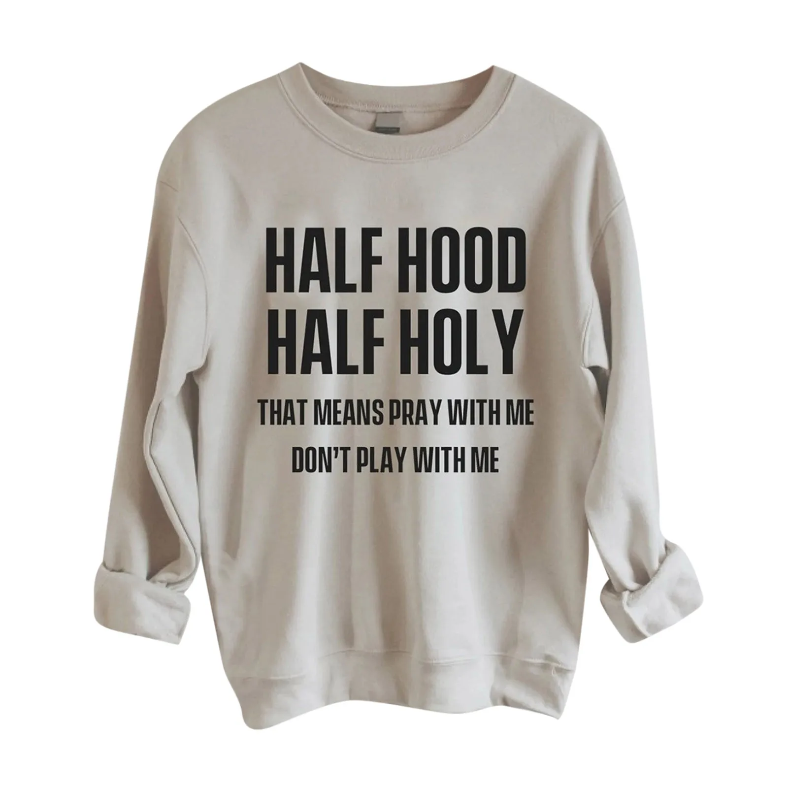 

Women Letter Print Sweatshirts O-neck Long Sleeve Hoodie Sweatshirt Fashion Ladies Streetwear Leisure Pullover Jumper Tops