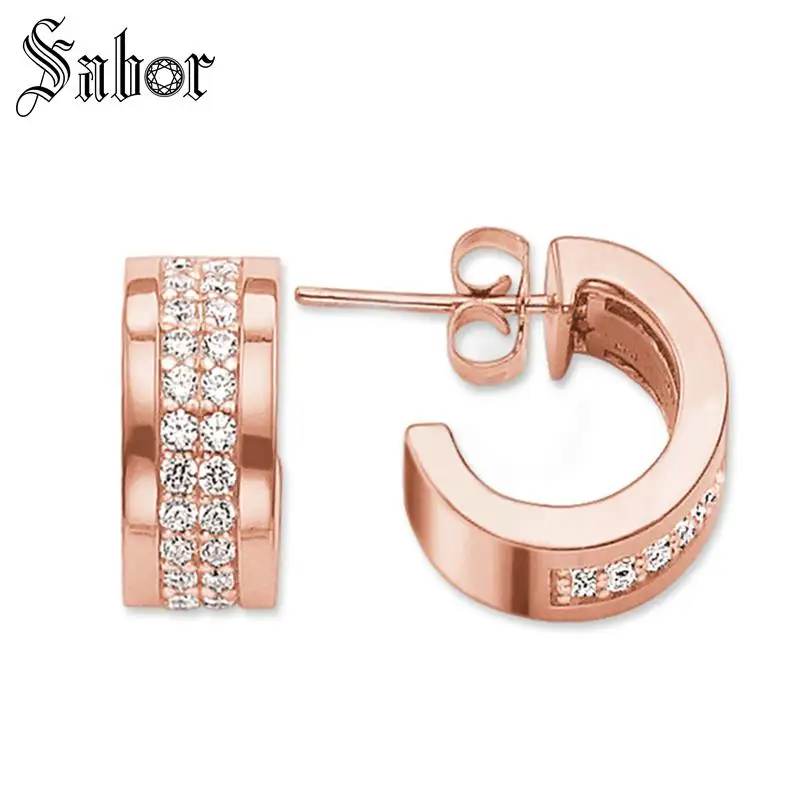 Серьги-кольца в креольском стиле розовые широкие богемном подарок для женщин