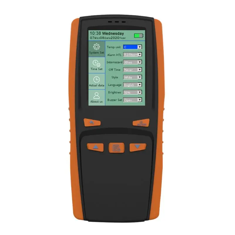 

Portable Ozone Analyzer O3 Ozone Gas Detector Intelligent Sensor Ozone Meter