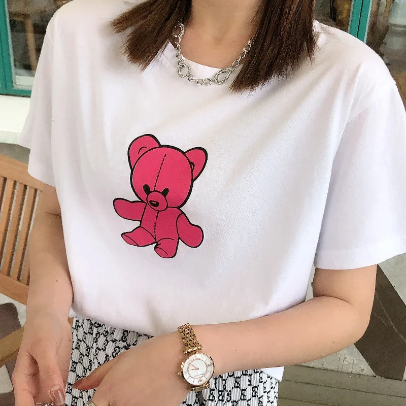 Женская хлопковая Футболка с украшением футболки большого размера 2021|sequin