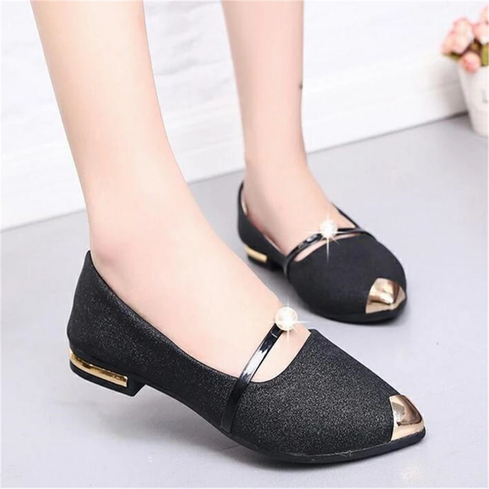 Женские Водонепроницаемые мокасины модные лоферы на плоской подошве с закрытым