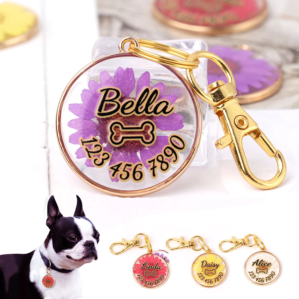 

Персонализированная подвесная бирка для собак, девушек, подруг, именная бирка для собак, Бесплатная печать, табличка для домашних животных, ...