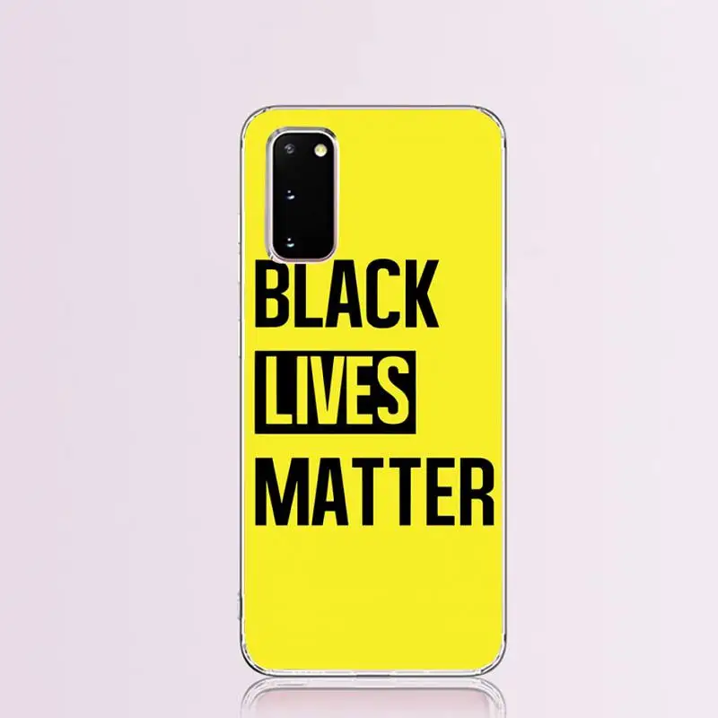 CUTEWANAN Black Lives Matter BLM Luxury Unique Design Phone Cover for Samsung S9 plus S5 S6 S7 edge S8 S10 | Мобильные телефоны и