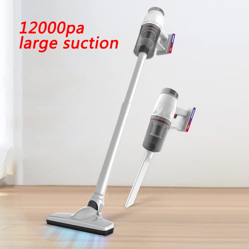 

Handheld Vacuum Cleaner Portable Handy Home Car Vacuum Cleaners Wireless 12000Pa Strong Suction with 1.2L Dust Box Cleaner