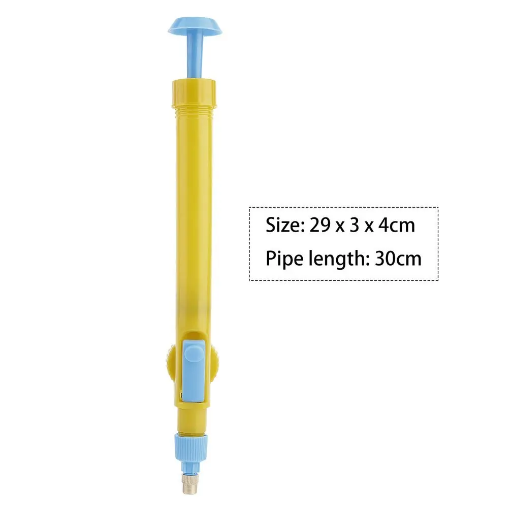 

Mini Water Sprayer Trolley Gun Pressure Water Sprayer Spraying Head Juice Bottles Interface Plastic Spray Gun Gardening Supplies