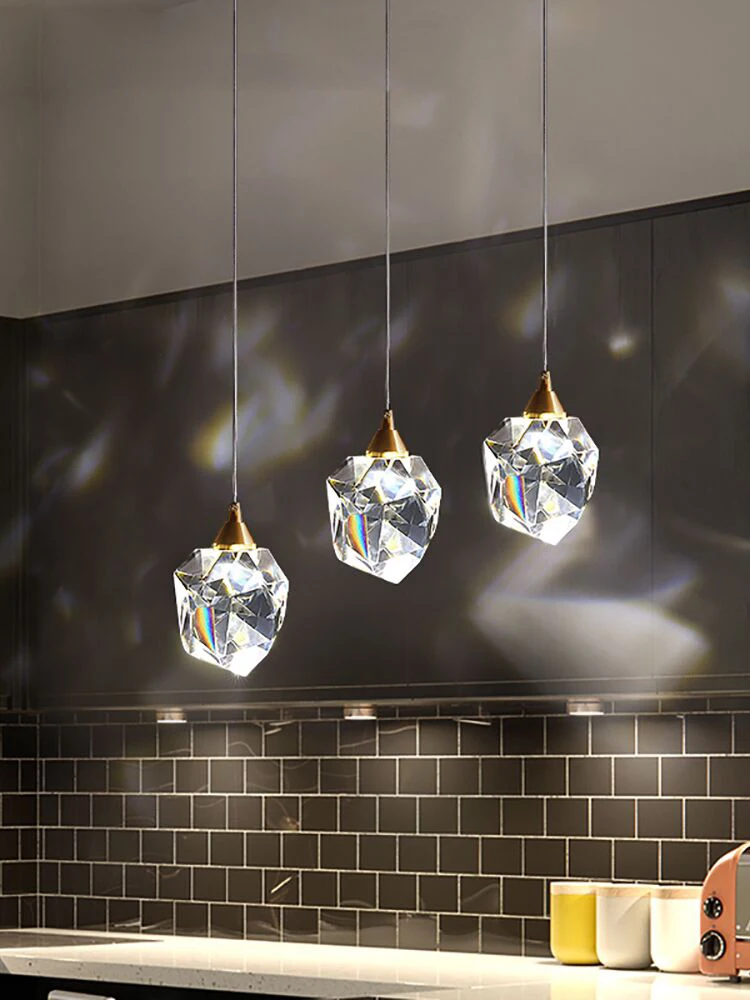 

Crystal LED pendant light Nordic Lamp For bedroom bedside living room dining room luxury Lamp Luminaire Suspension Decoration