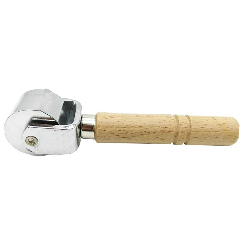 

26mm Platen Tools Leather Press Edge Roller Leather Edge Creaser and Smoother Leather Glue Laminating Roller Iron Roll