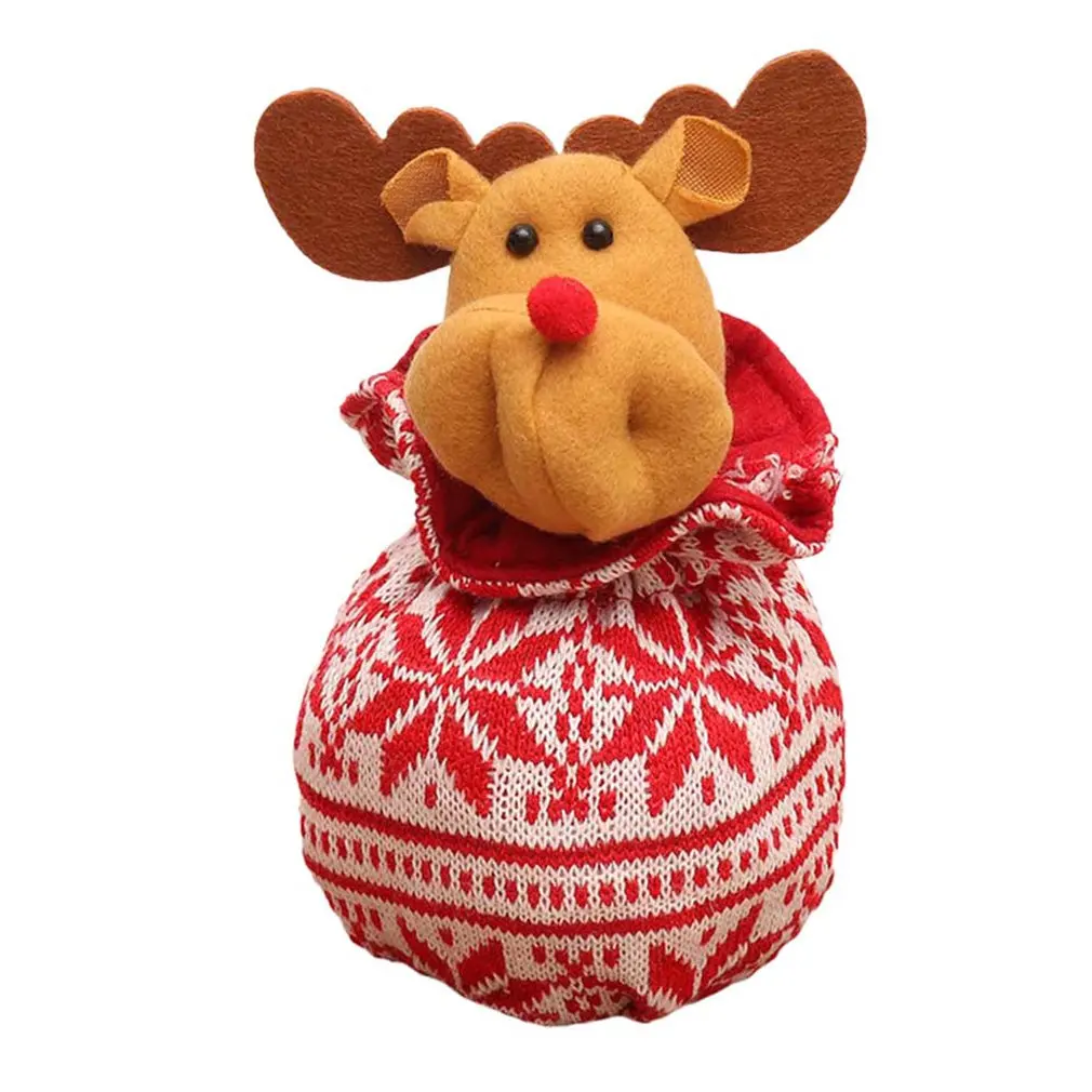 

Christmas Gift Bag Christmas Knitted Apple Bag Christmas Eve Candy Bag We Have Enough Stock Support Dropshipping