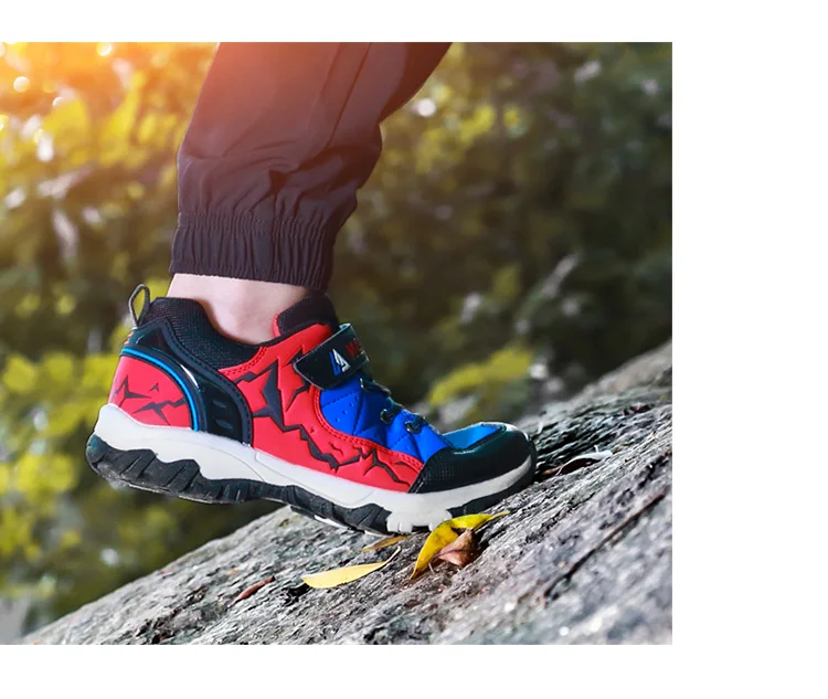 1801 Hiking Children Shoes For Kids Sneakers Winter Boys Casual Shoes Girls Sneakers Boys Snow Shoes Climb Mountains Ice