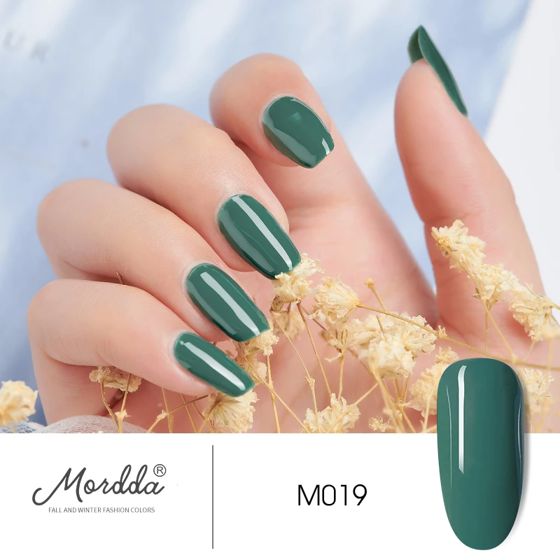 M-019 ROHWXY 8 мл УФ-Гель-лак замачиваемый Гель-лак для ногтей 60 цветов Vernis Nude Гель-лак для ногтей - Цвет: M-019