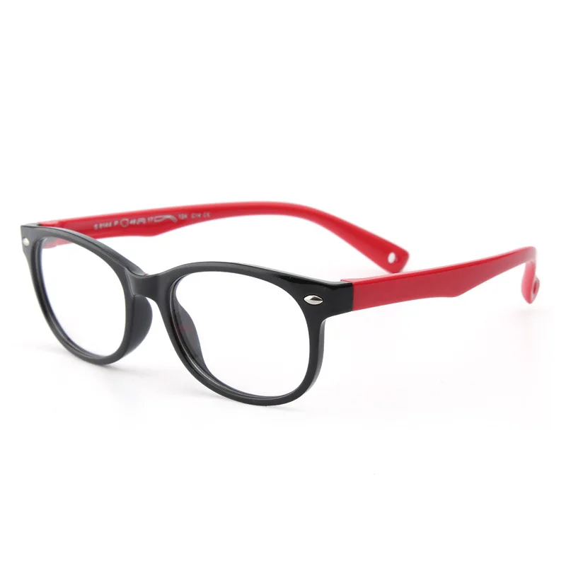 Детские квадратные очки с антибликовым покрытием оптическая оправа фильтром