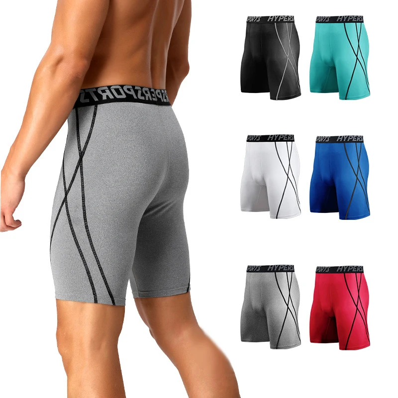 Мужские спортивные шорты для бега быстросохнущие езды на велосипеде спортивного