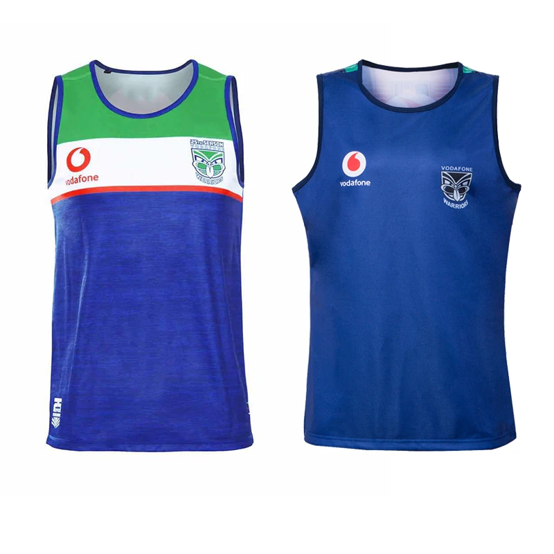 

2020 New Zealand Super Warriors Rugby Training Singlet Sportswear MENS JERSEY Tops Sport Shirt Size S-3XL