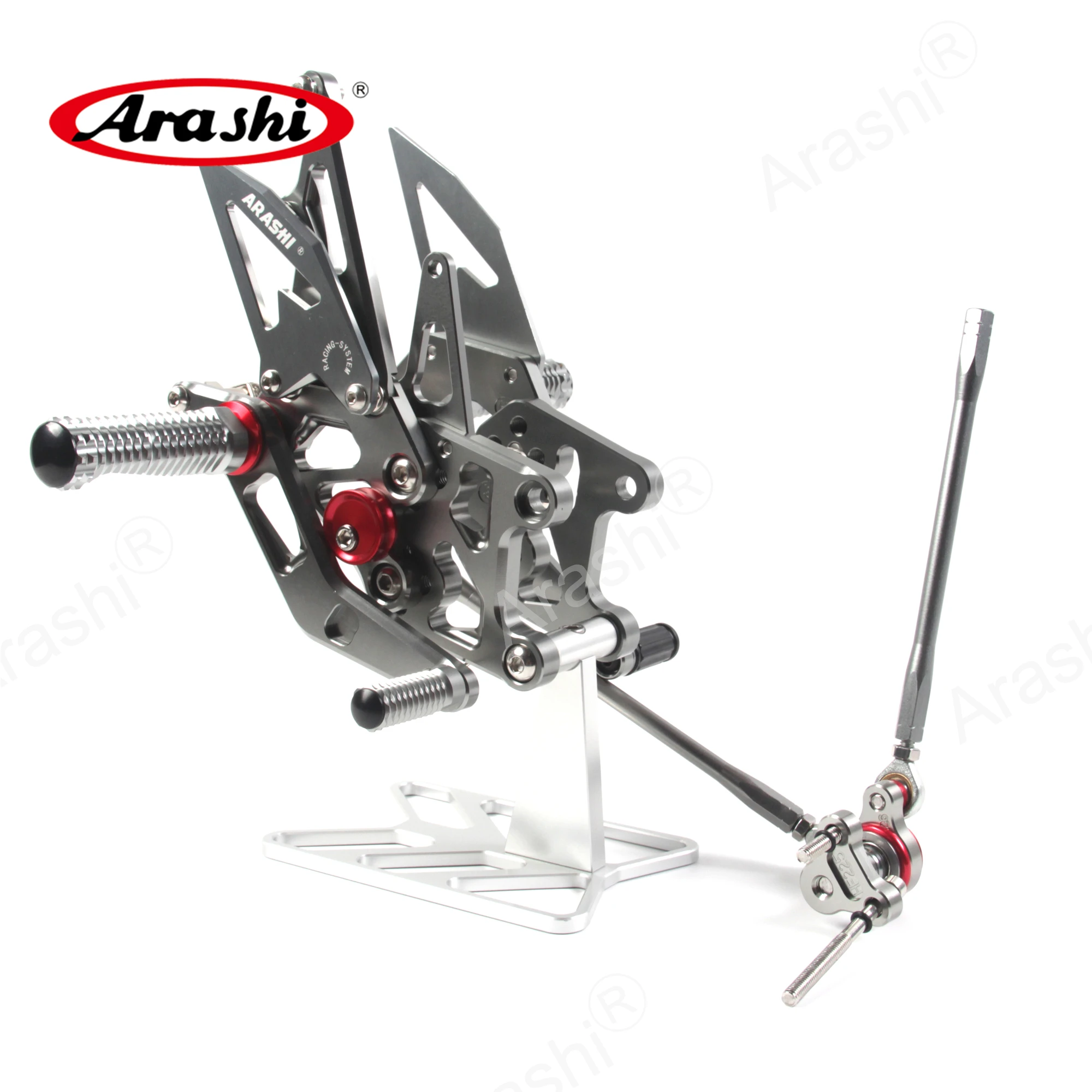 Arashi CBR600RR CNC Adjustable Footrest Rearset For HONDA CBR 600RR 2009 - 2021 600 RR 2018 2019 Rider Rear Sets Foot Rest | Автомобили и
