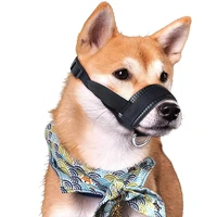 muzzles for dogs anti bite anti call pooch mouth muzzle nylon breathable mouth mask drink water pet protective muzzle