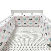 baby crib bumper cotton thicken one piece crib around cushion cot protector pillows newborns room bedding decor