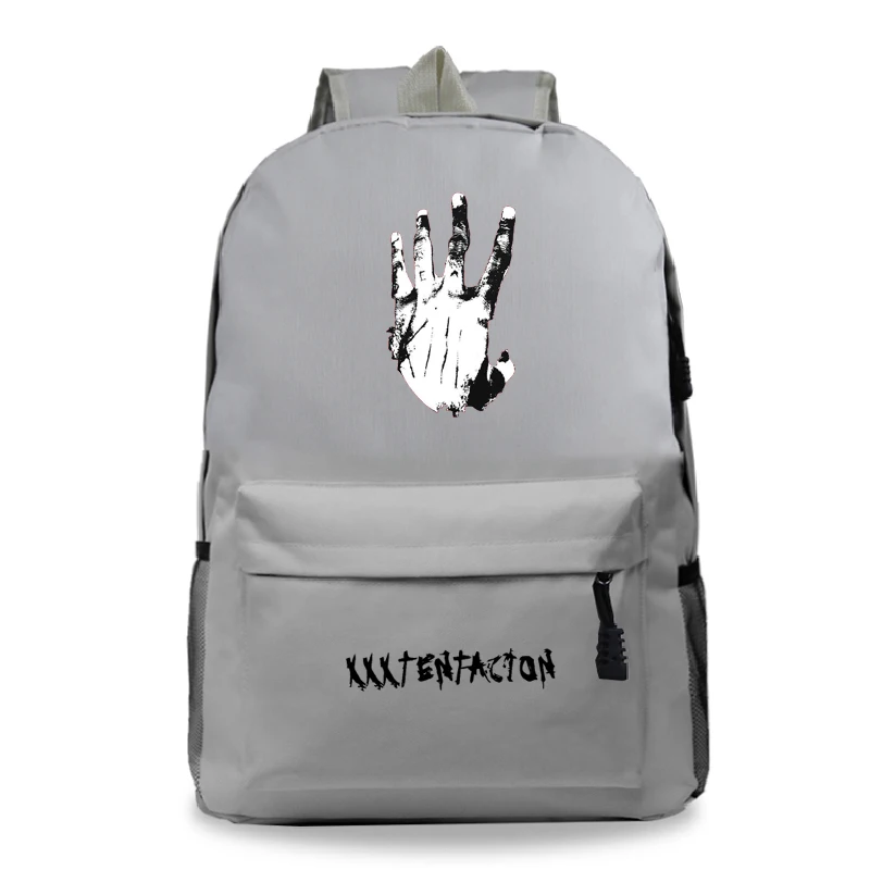 XXXTentacion рюкзаки женские/мужские школьные сумки светящиеся дорожные сумки подростковый рюкзак для ноутбука холщовая XXXTentacion сумка Mochila - Цвет: School Bag 13