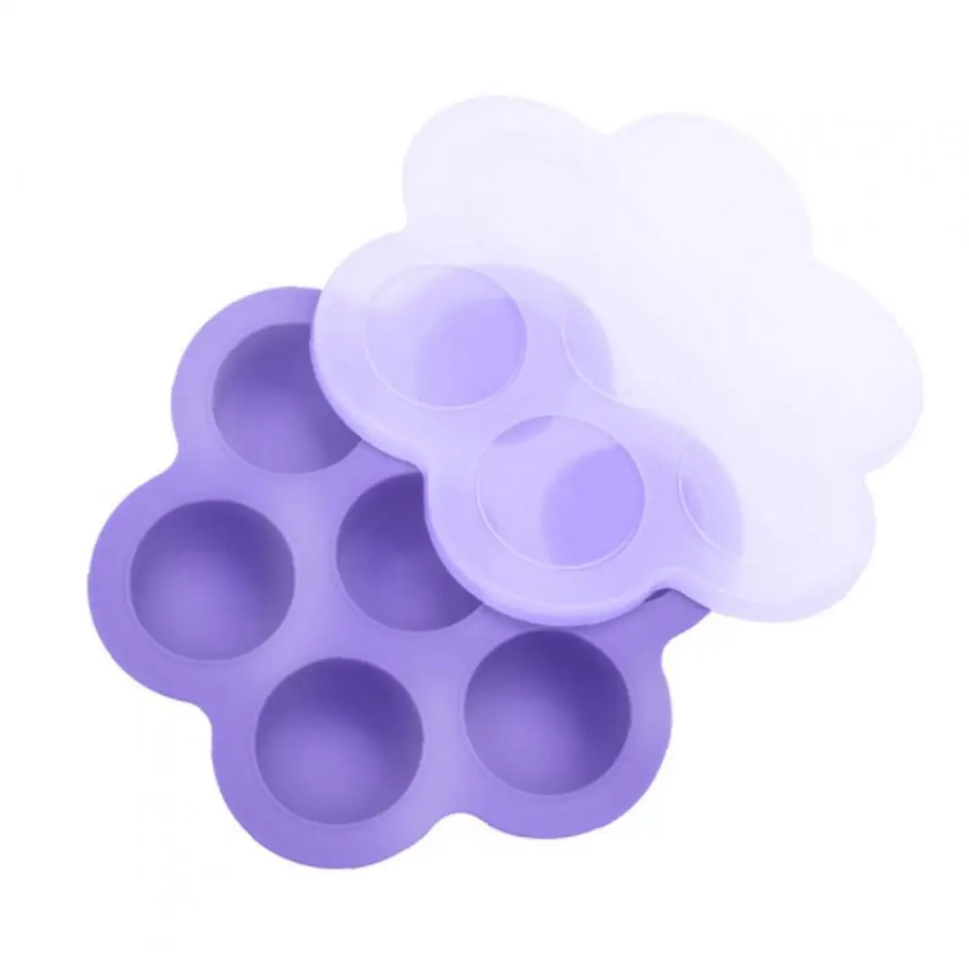 Коробка для еды силиконовый детский герметичный ящик хранения с семью