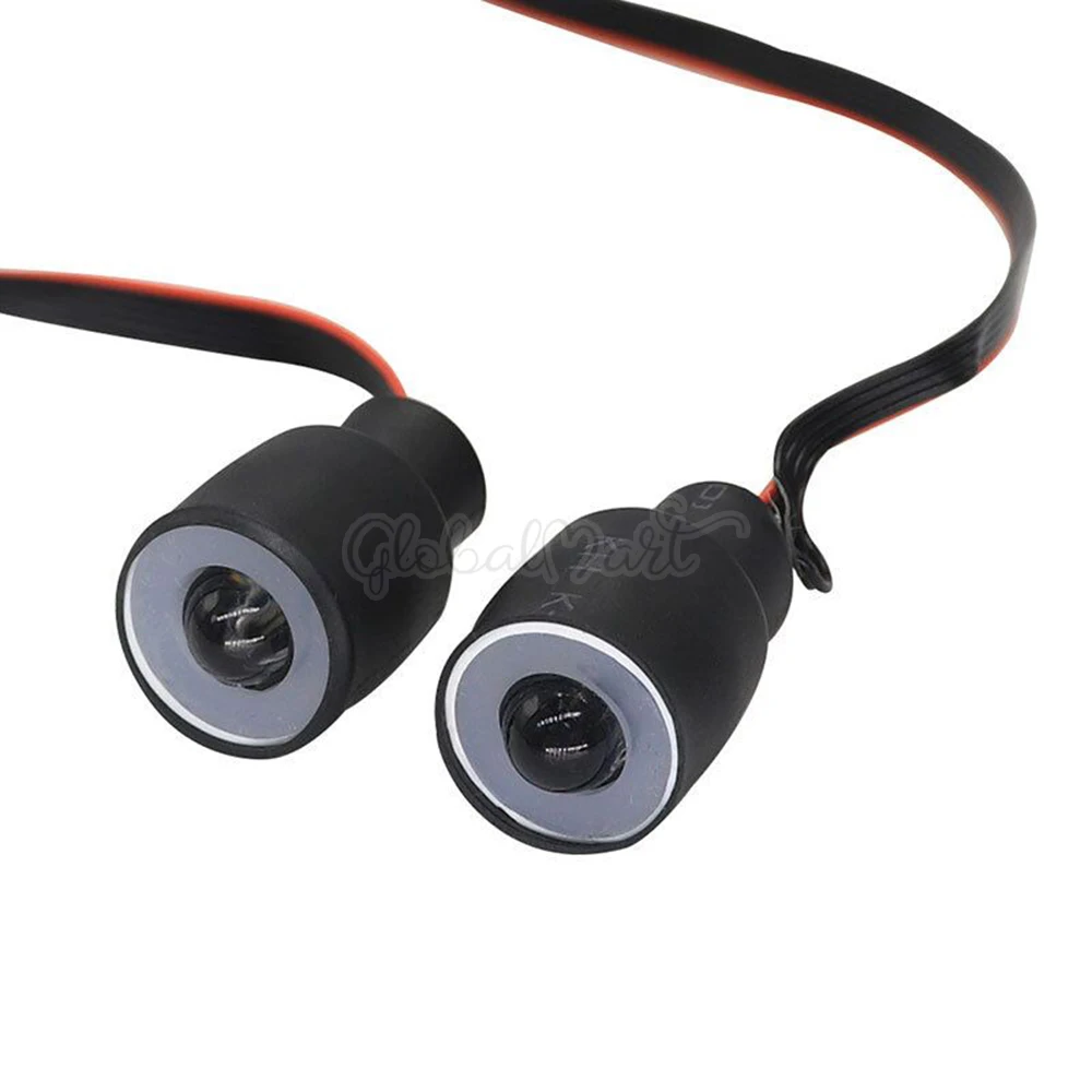 Красный/синий светодиодный фонарь на радиоуправлении фара для 1/10 1:10