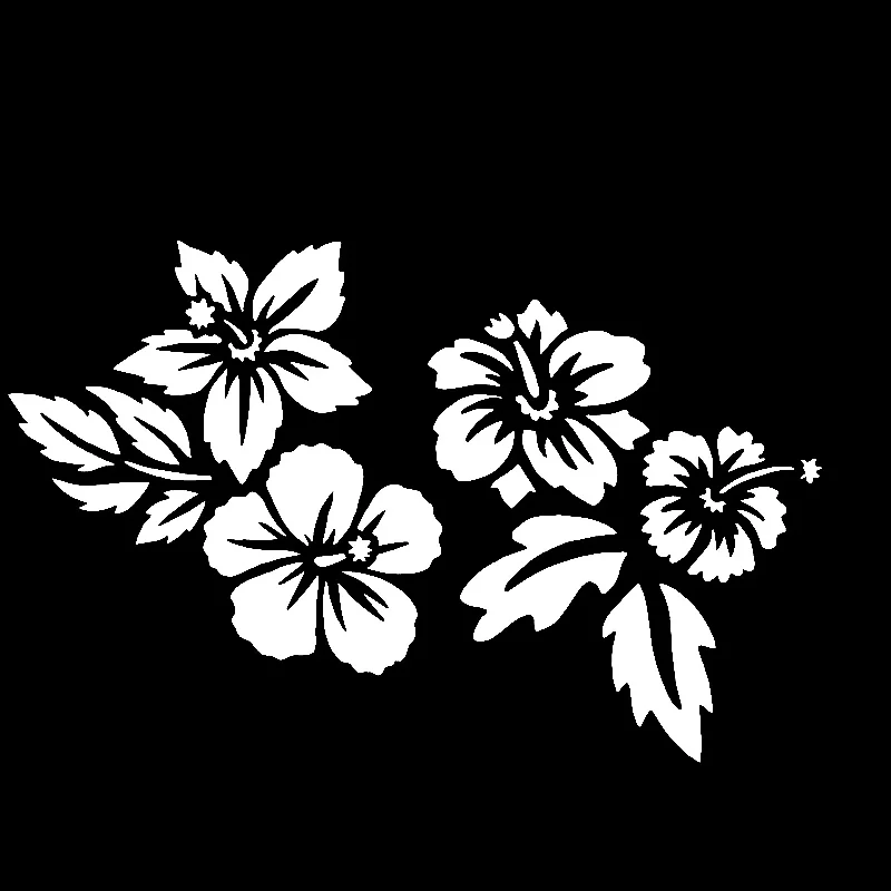 

Маленький цветочный ворс с зеленой травой забавная технология виниловая Автомобильная наклейка яркая наклейка нежный дизайн 18 см * 12 см