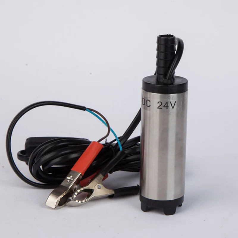 Портативный Электрический погружной мини-насос 12 В 24 постоянного тока для