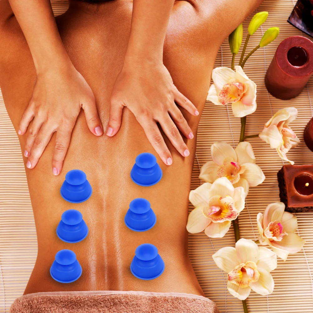 

11pcs Silicone Cupping Device Vacuum Cupping Cup Cupping Set for Female