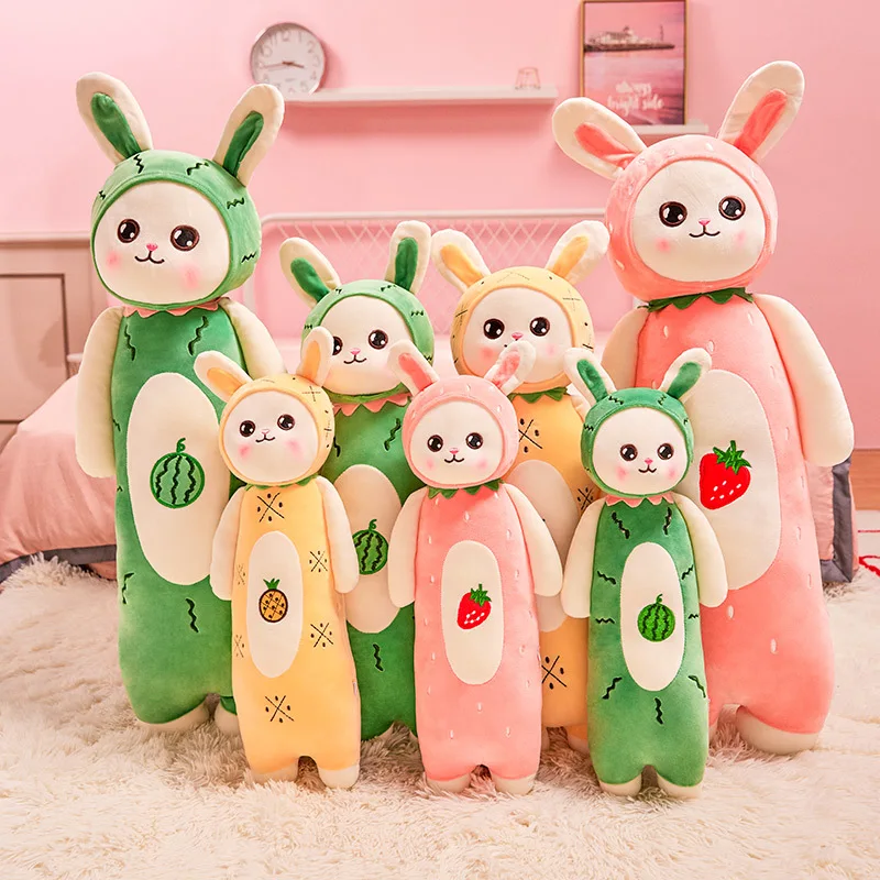

Plush Toy Animal Rabbit Cute Creative Long Soft Doll Office Lunch Break Nap Pillow Sofa Pillow Back Cushion Stuffed Toy for Kids