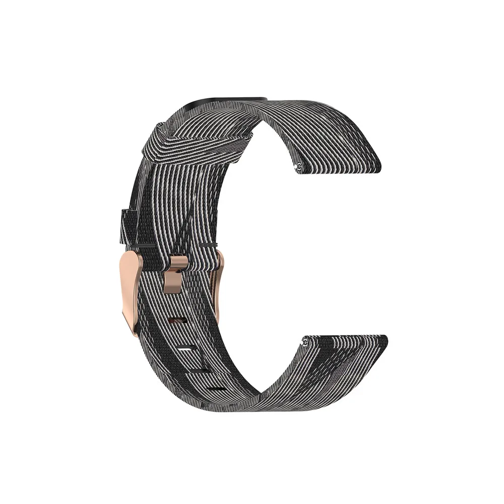 18 20 мм 22 мм холщовый нейлоновый ремешок для часов для samsung Galaxy Watch 42 мм 46 мм Active2 huawei Watch GT2 Amazfit GTR браслет