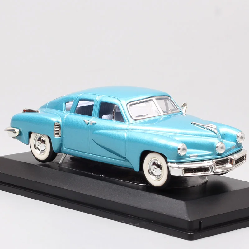1/43 масштаб дорожный знак Классический Винтаж 1948 Tucker Торпедо седан 48 Diecasts& игрушечный транспорт модели мини-автомобилей сувенир для детей