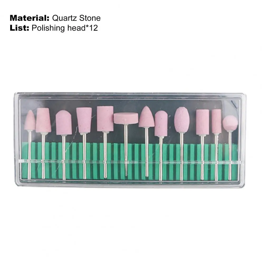 50% горячая Распродажа 12 шт./компл. сверло для ногтей высокопрочные пескоструйные